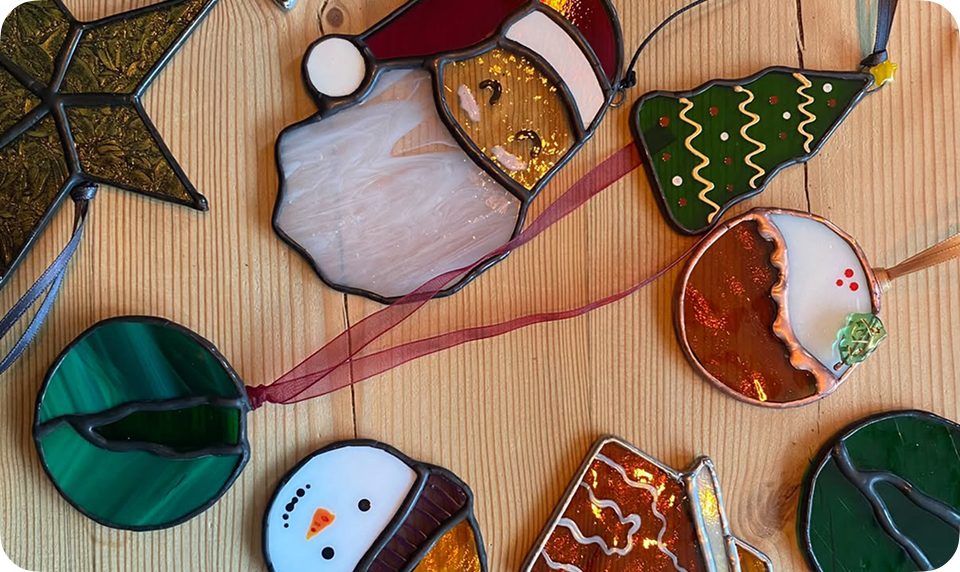 Christmas Decoration Stained Glass Workshop